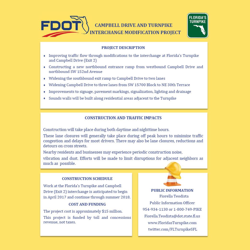 Campbell Drive Interchange Project