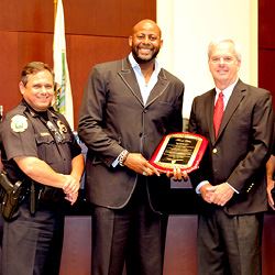 Mayor Porter Honors Chaplain Brown
