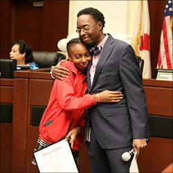 Councilman Williams Honors Lia Ottinot