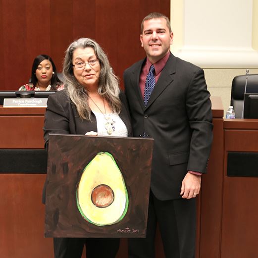 Vice Mayor Shelley Artist in the Spotlight December 2017