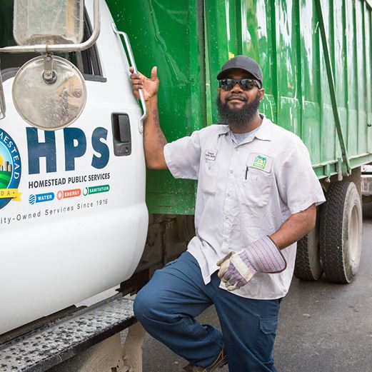 HPS Sanitation Staff Member