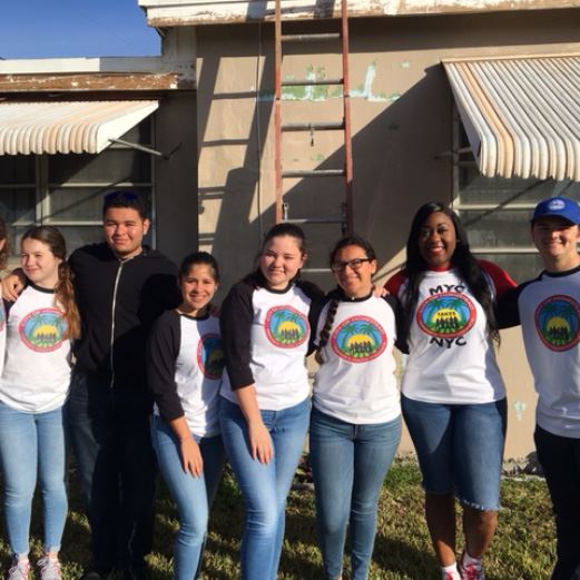 MYC Wins for MLK Day of Service