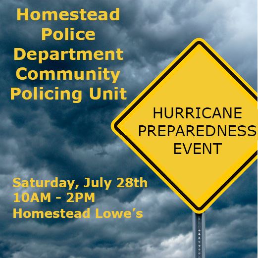 Community Policing Hurricane Prep Event 2018