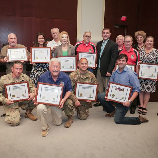 Vice Mayor Shelley Recognizes 2018 Military Appreciation Day Sponsors and Committee Members
