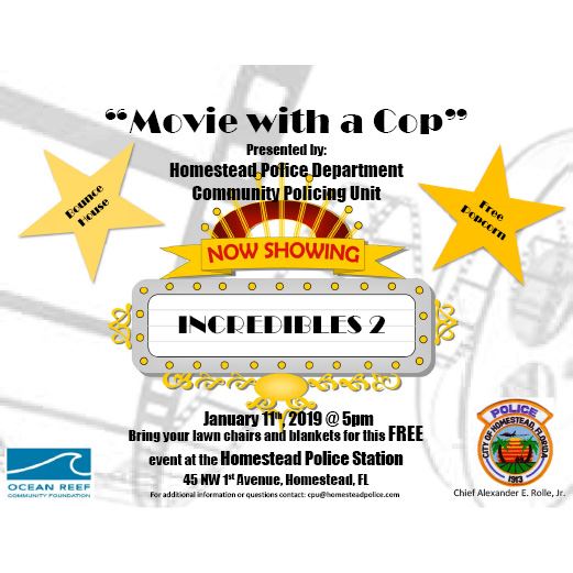 Movie with a Cop January 2019