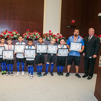 Burgess AYSO Recognition