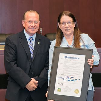 Councilman Roth Autism Awareness 2019