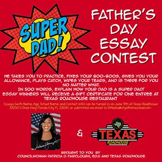 Fairclough Fathers Day 2019 Essay Contest