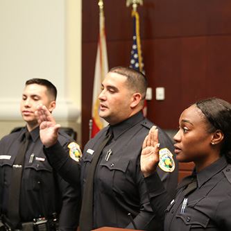 Reserve Officer Swearing In June 2019