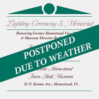 Town Hall Lighting and Memorial