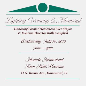 Town Hall Lighting and Memorial New Date