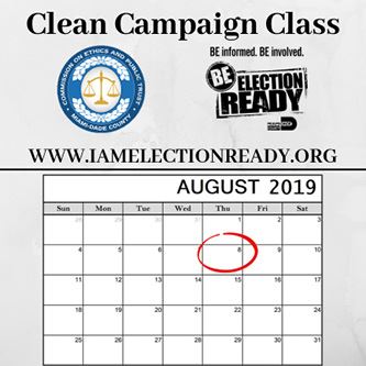 Clean Campaign Class August 2019