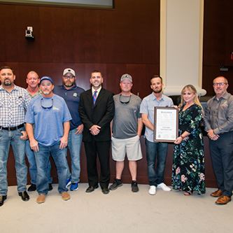 Mayor Shelley Proclaims August 21st Lineworkers Appreciation Day