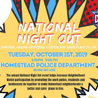 National Night Out 2019 Flyer