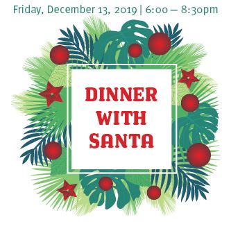 Dinner with Santa 2019 News Graphic