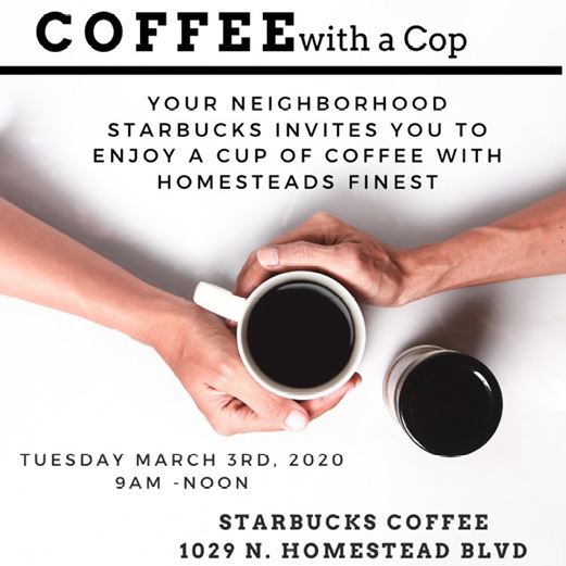 Coffee with a Cop March 2020