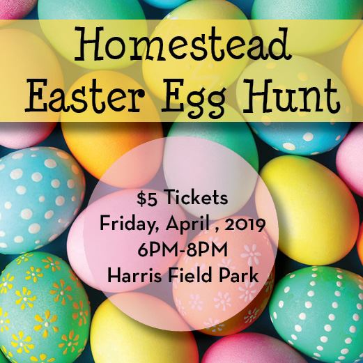 Homestead Easter Egg Hunt 2020 Event Image