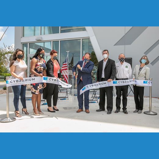 Cybrarium Ribbon Cutting