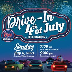 4th of July Drive-In Flyer