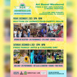 Homestead Live Flyer