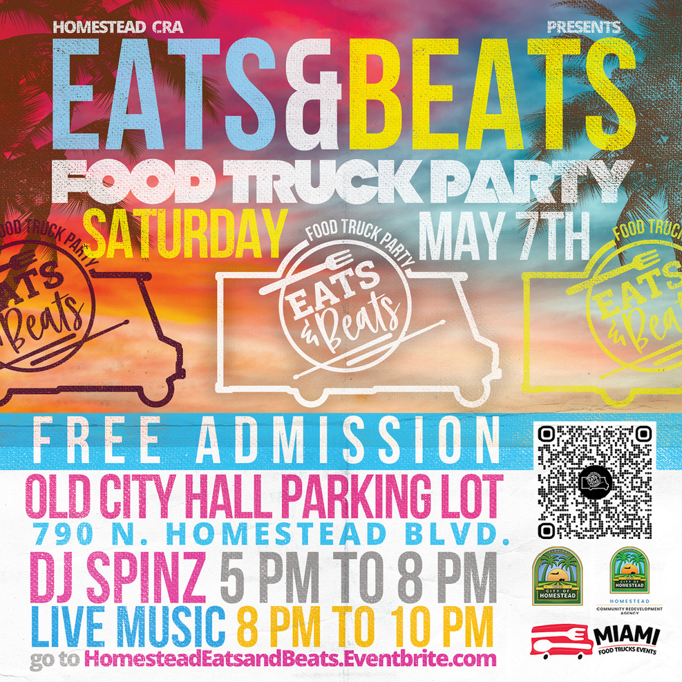 Eats and Beats Event Graphic