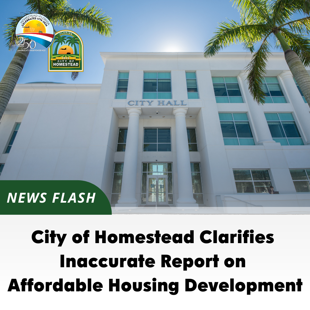 News Flash Graphic with title and a picture of City Hall