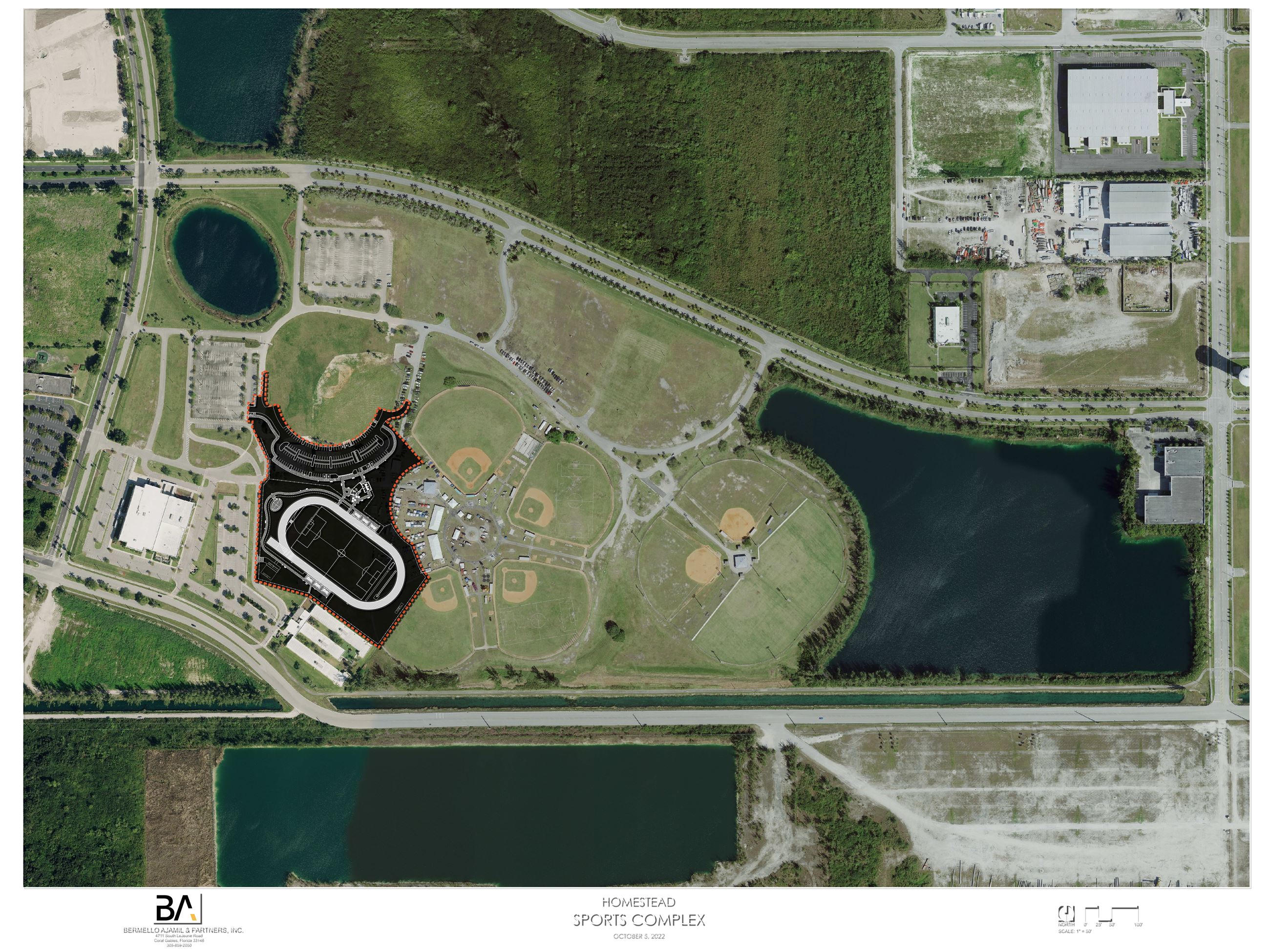 Sports Complex- Phase 1 Graphic