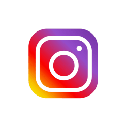 instagram logo yellow/red/purple