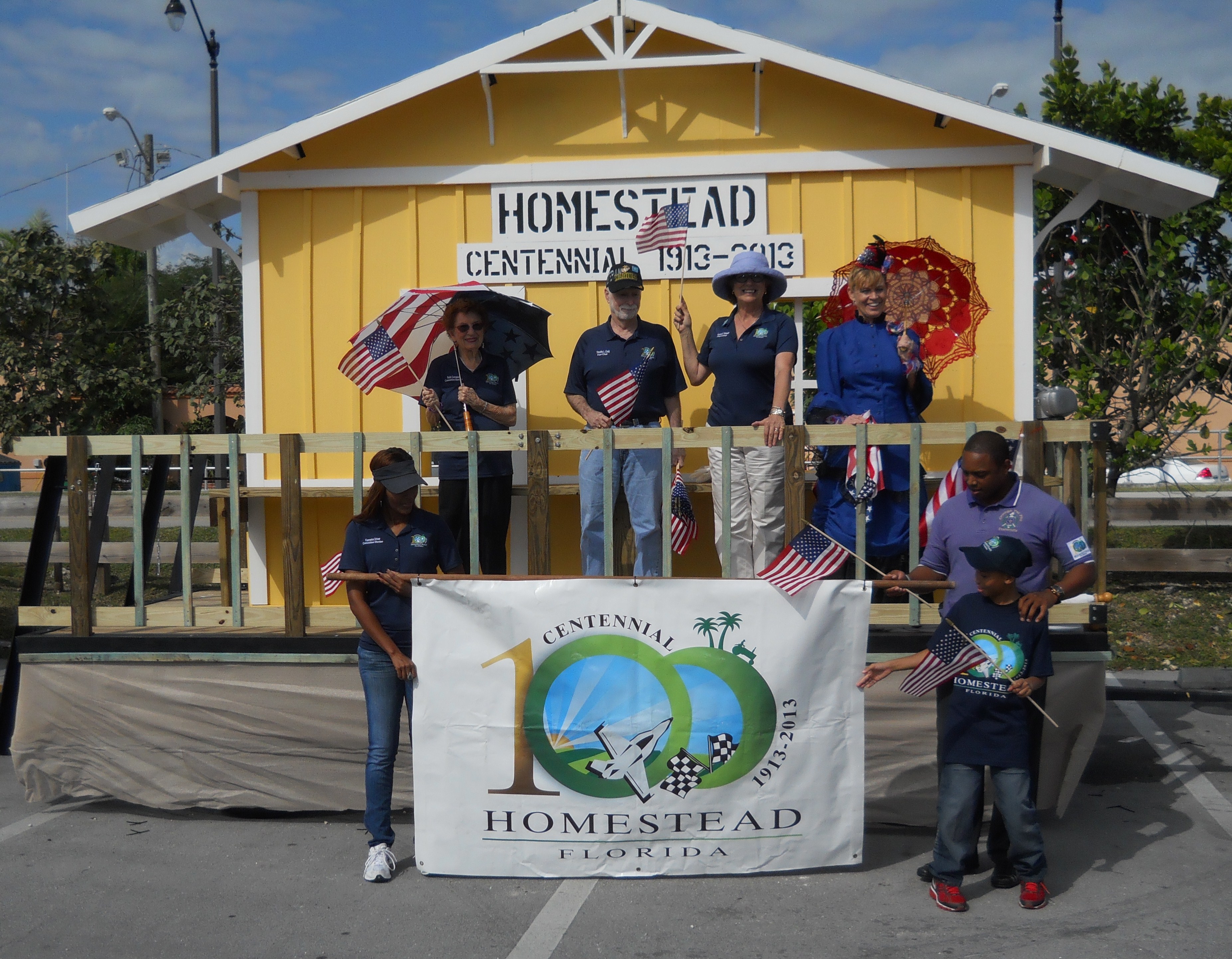 FPL and Turkey Point Recognized for building of Centennial Parade Float