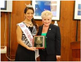 Councilwoman Waldman and Miss Miami