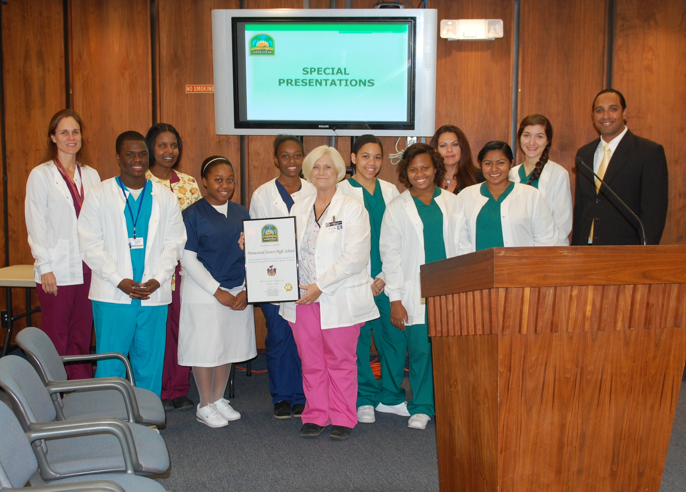Councilman Maldonado recognizes Practical Nursing Magnet