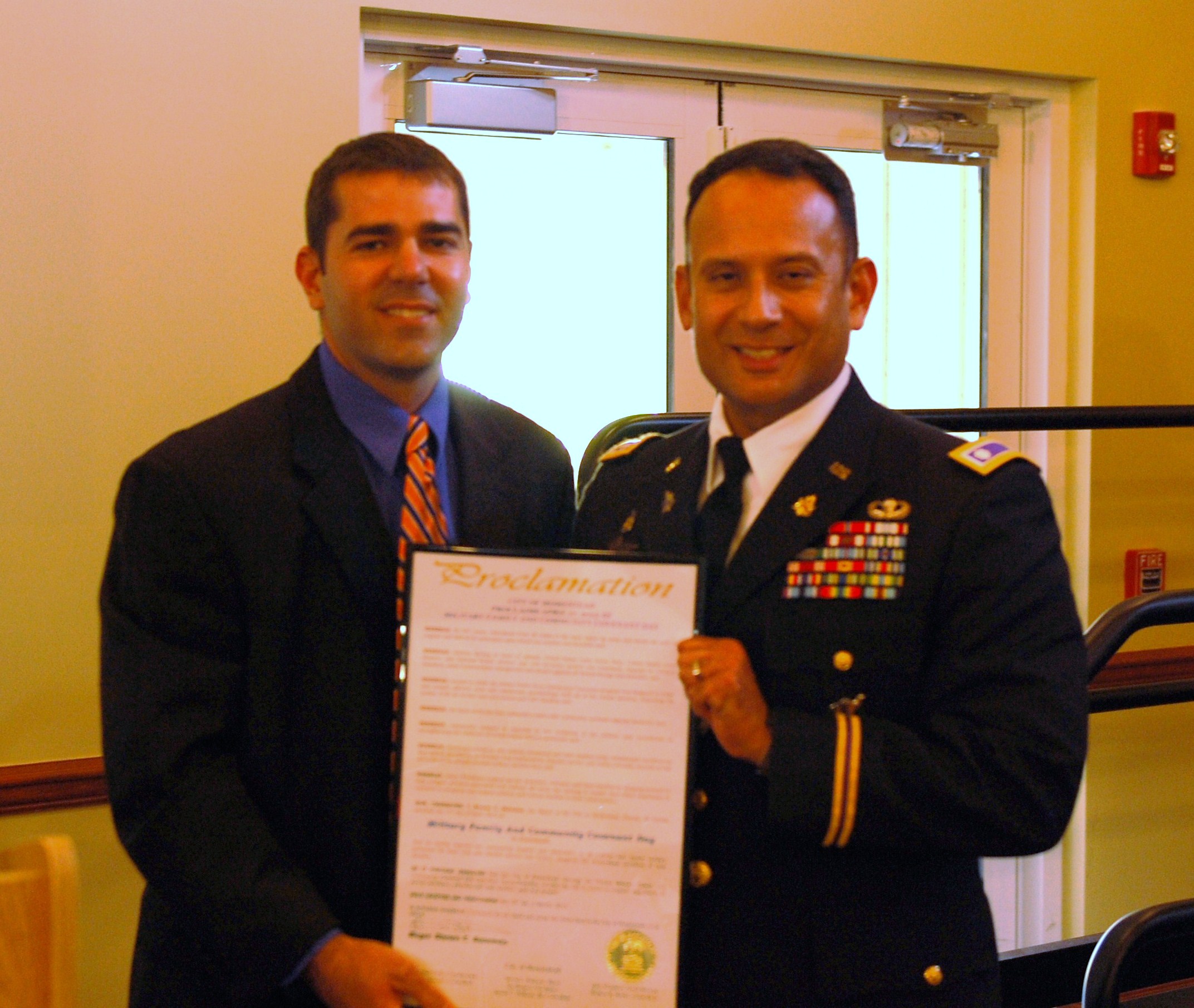 Florida Military Family Community Covenant Proclimation