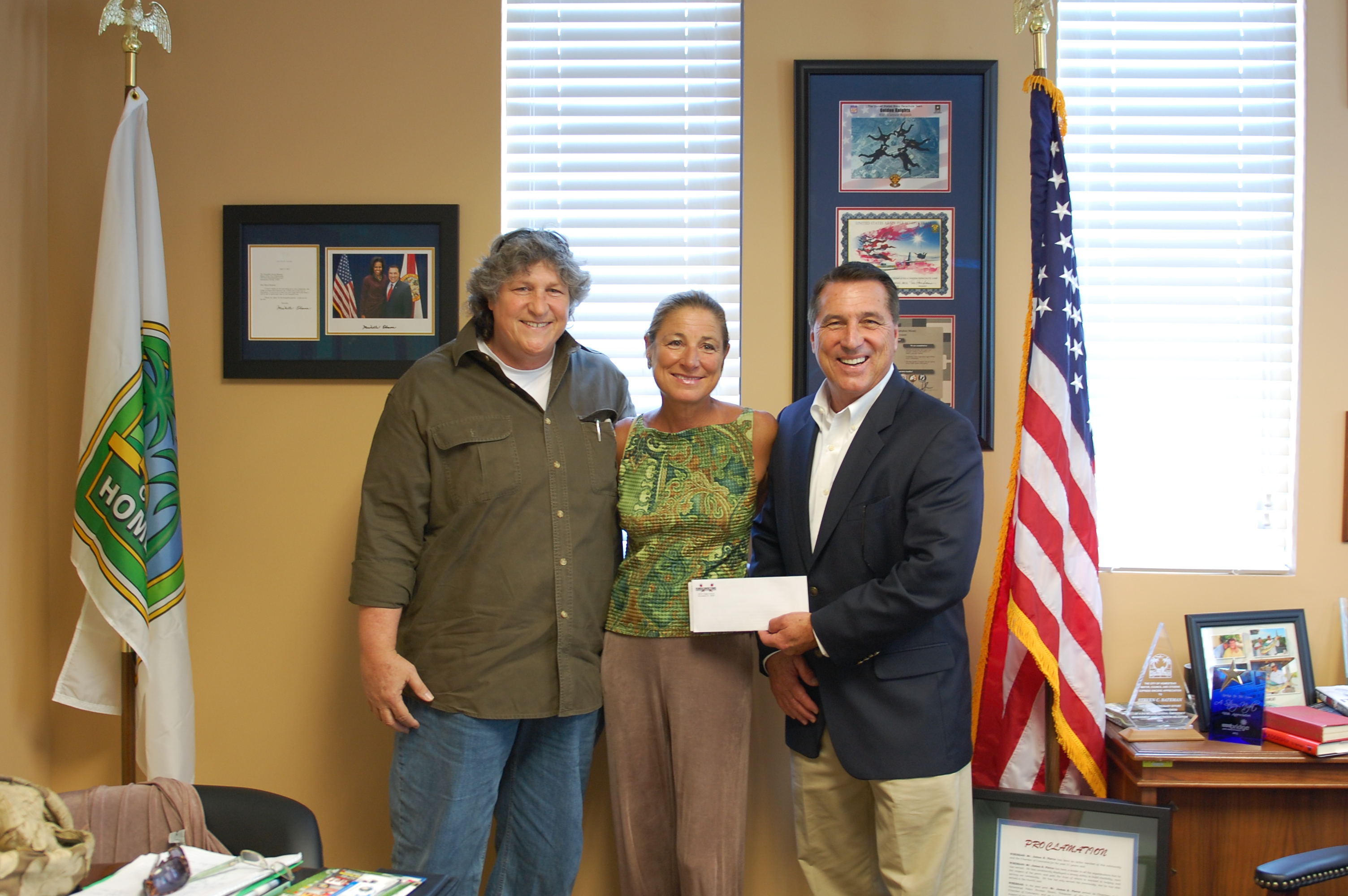 Florida Rock Stars Donation for Autism Resource Center