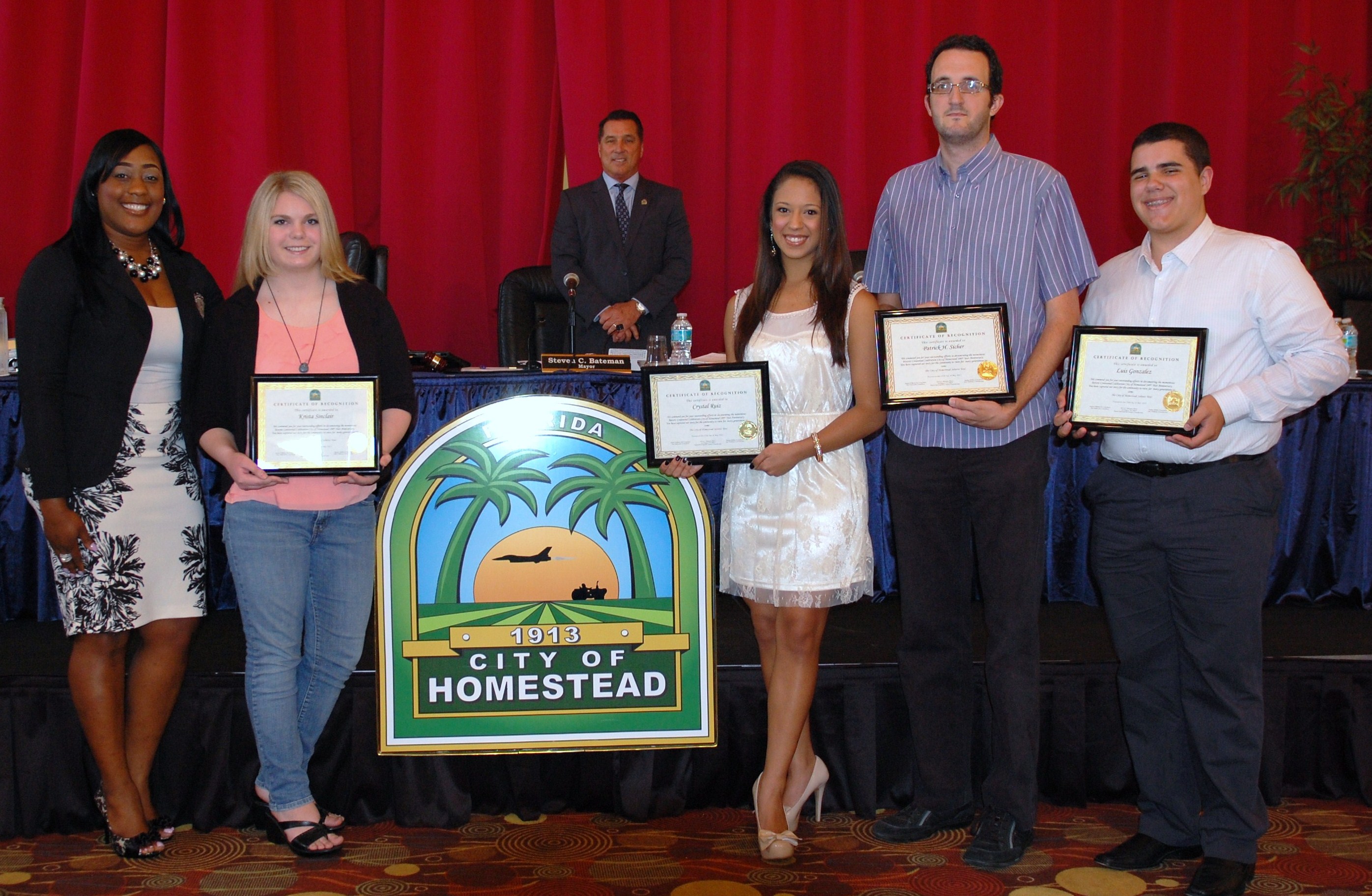 Councilwoman Fairclough Recognizes TV Prod Class