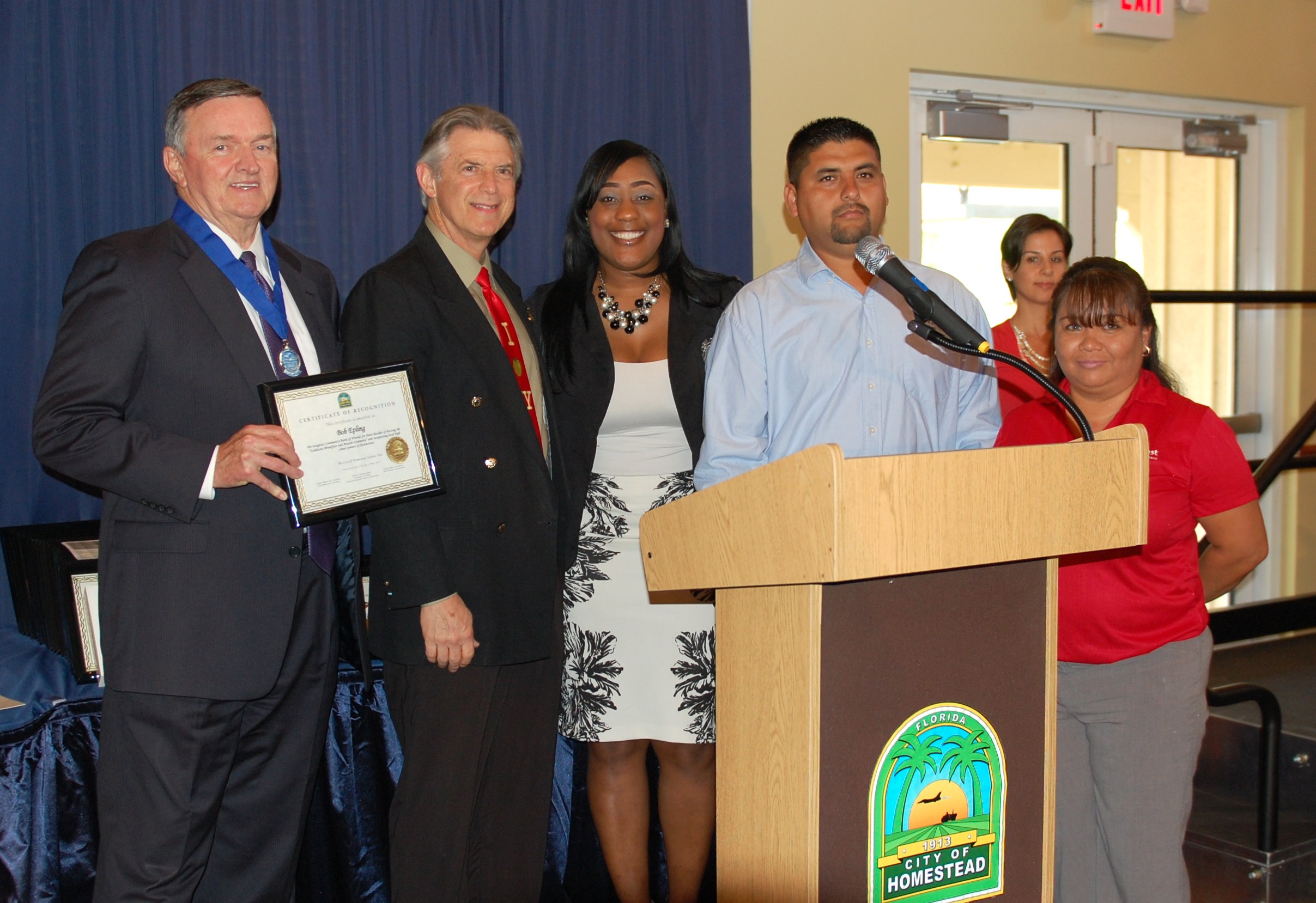 Councilwoman Fairclough with Community Partners