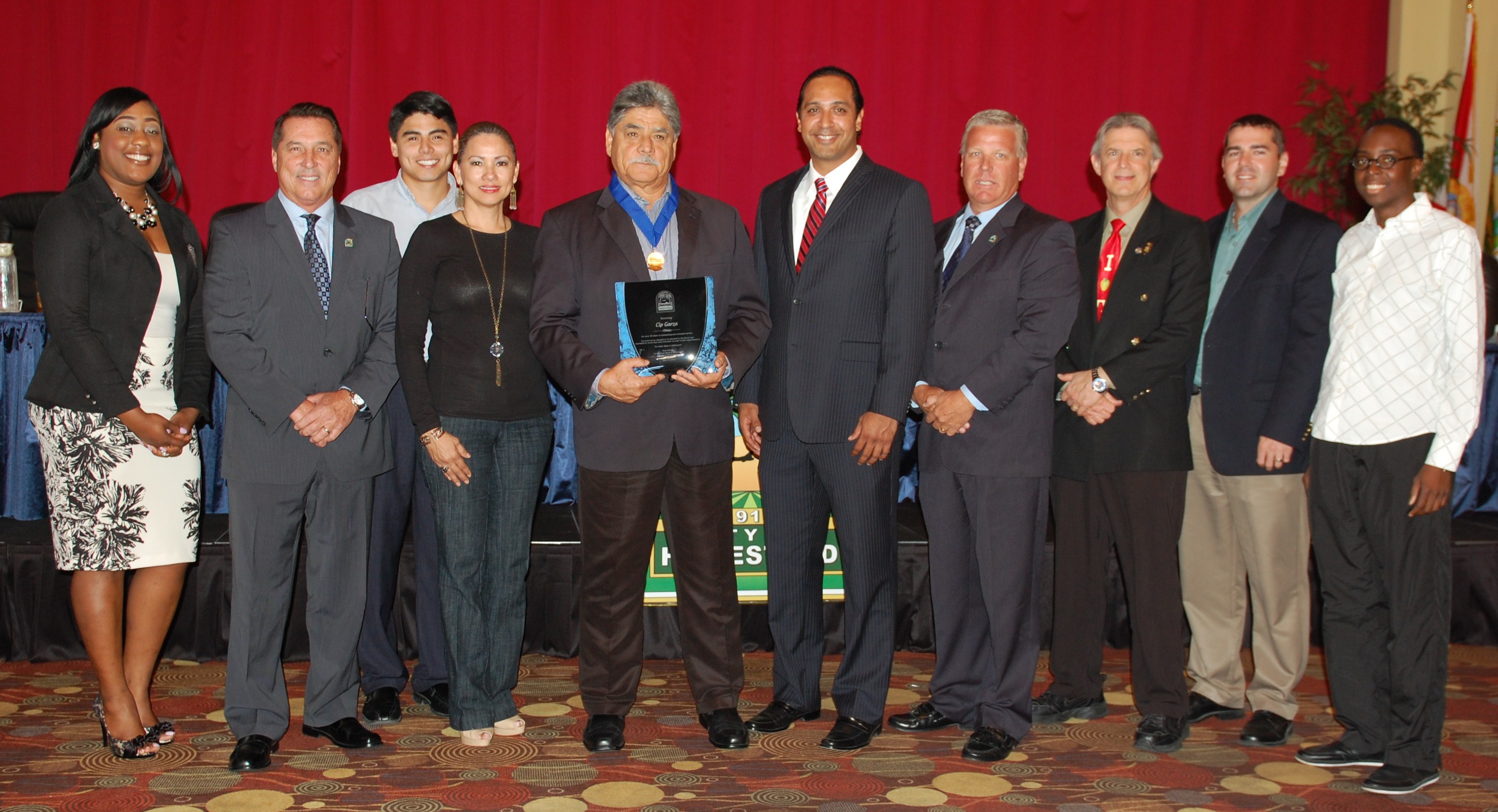 Councilman Maldonado and Cipriano Garza