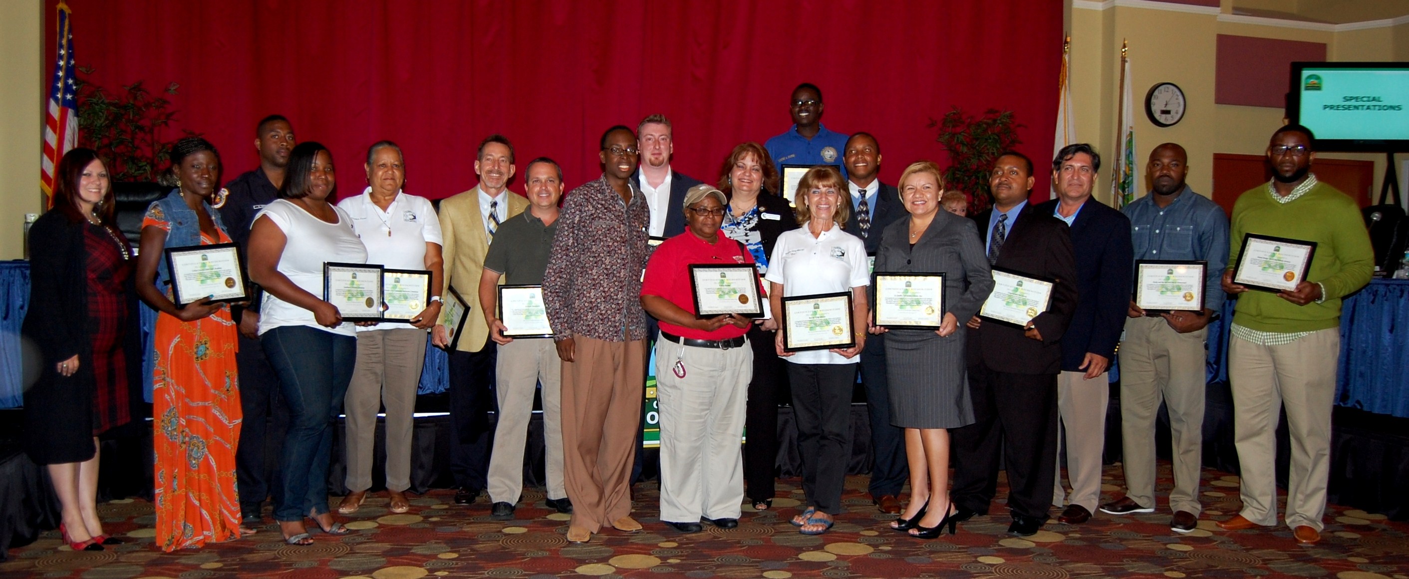 Councilman Williams recognizes Southwest Clean-Up Day Volunteers and Sponsors