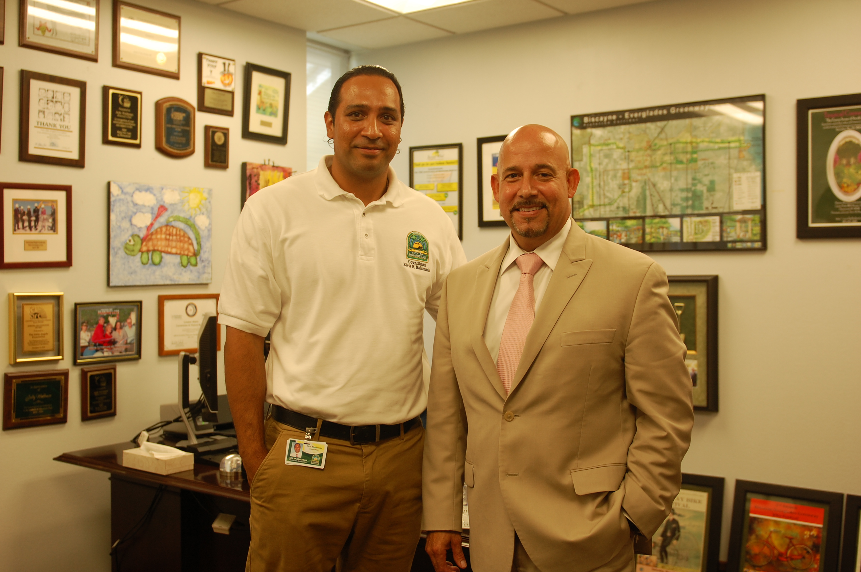 Councilman Maldonado meet with Superintendent South Region