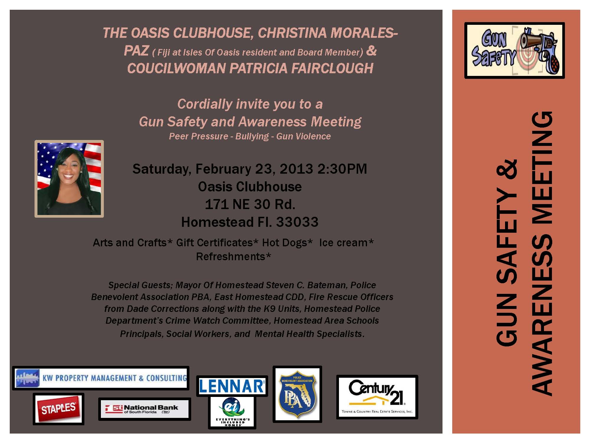 Gun Safety and Awareness Meeting