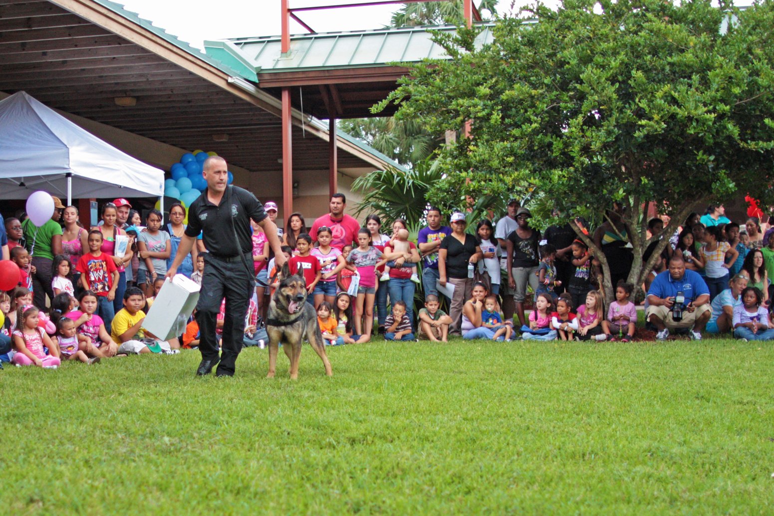 Children's Day K9 Demonstration