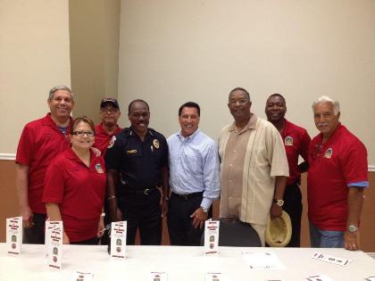 Mayor Bateman and Crime Watch Team