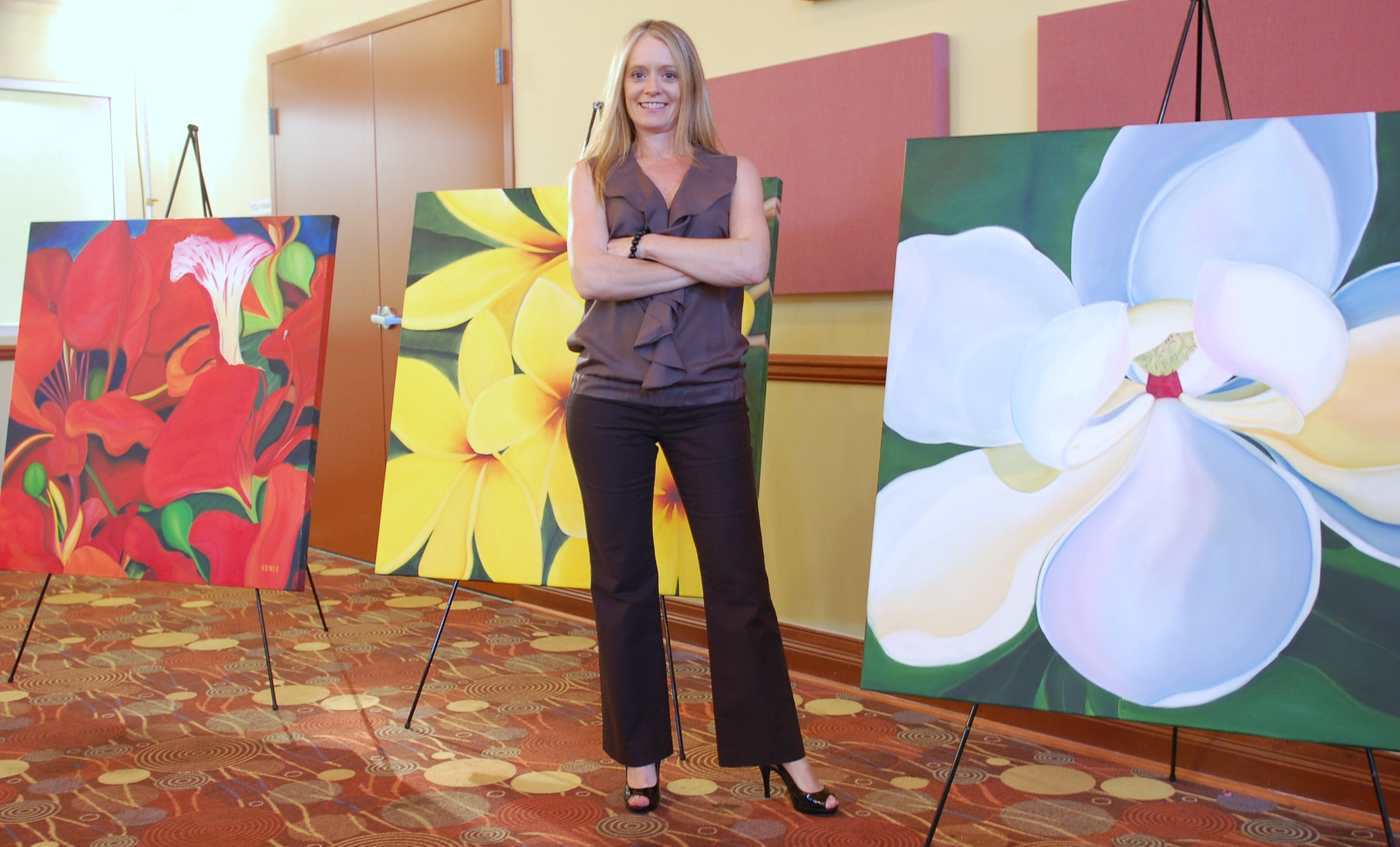 Councilman Shelley Art in the Chamber