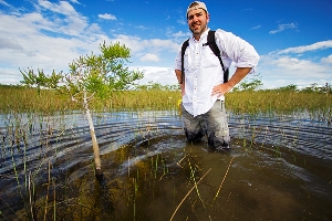 Councilman Shelley at Everglades