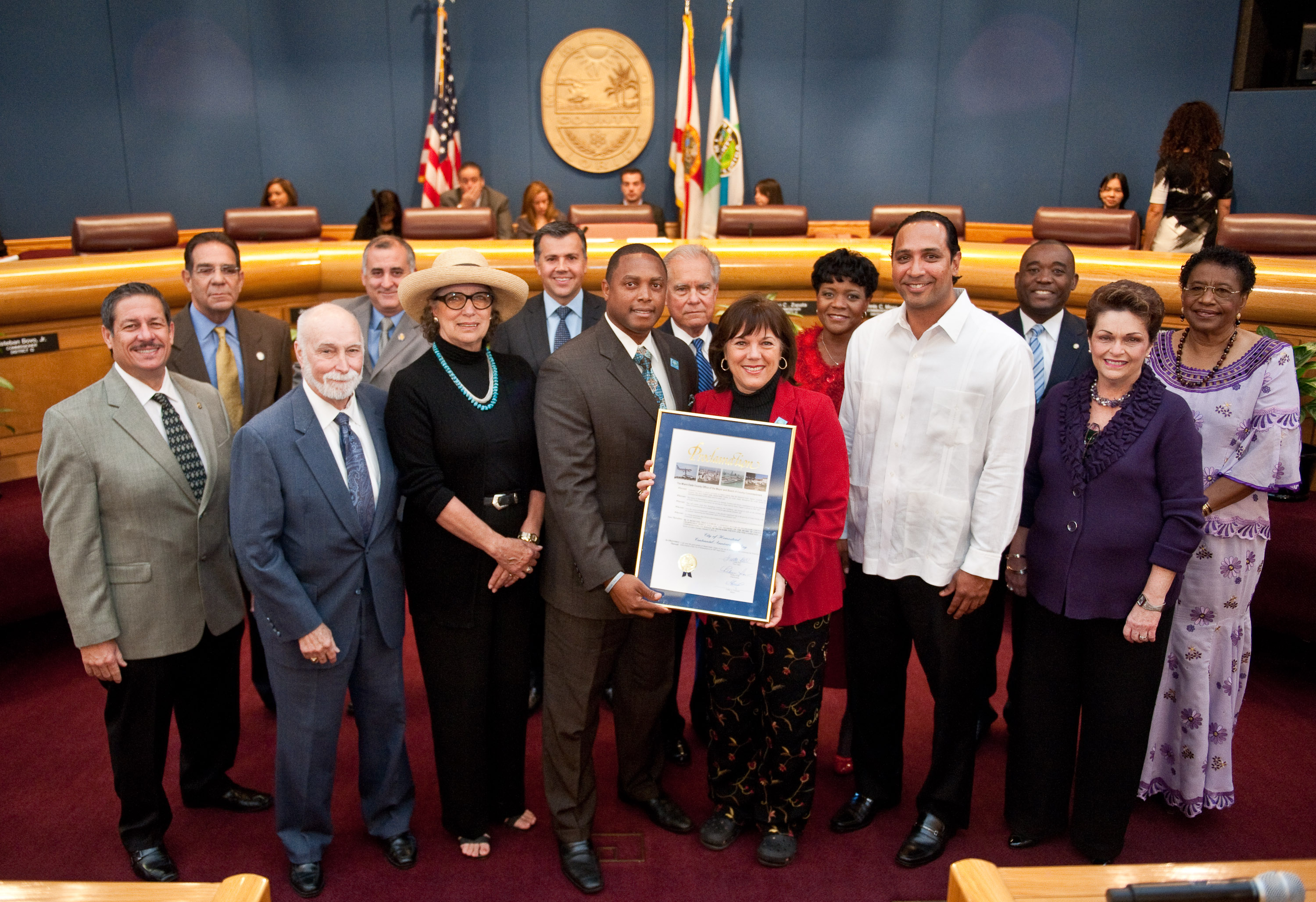 County Honors City Centennial