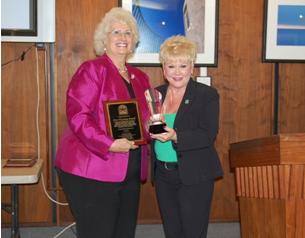 Councilwoman Waldman and Clara Waterman