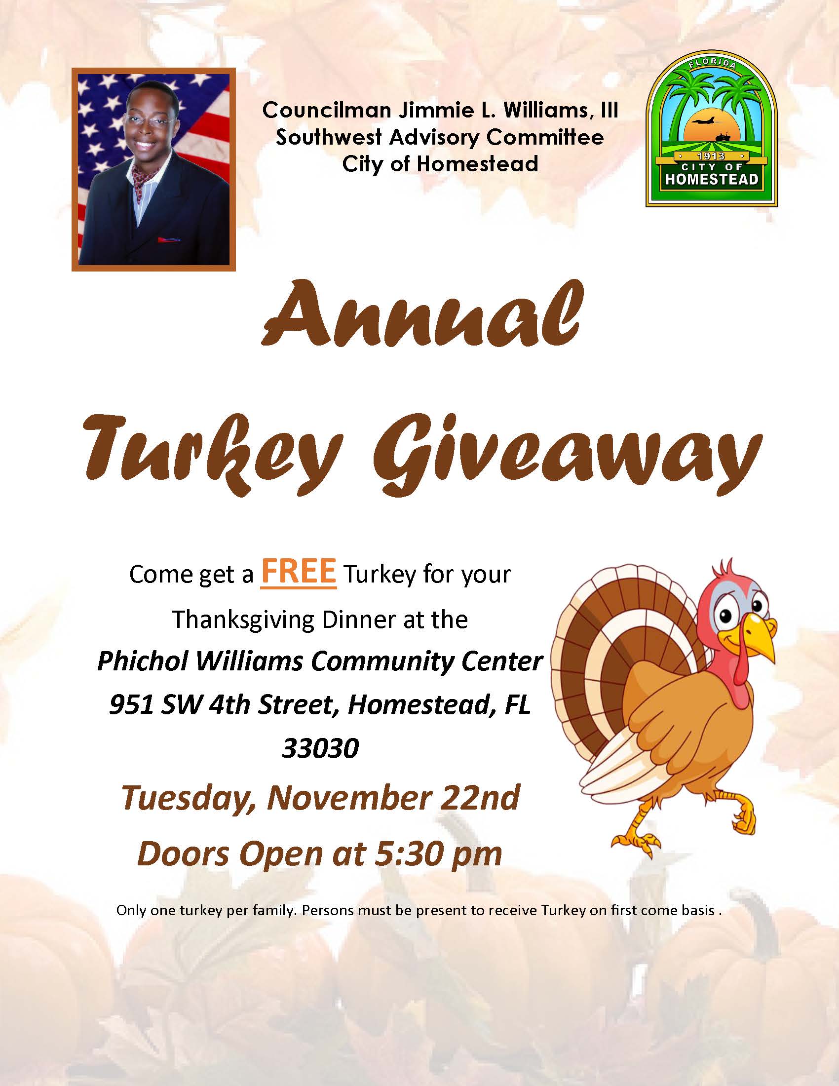 Turkey Giveaway
