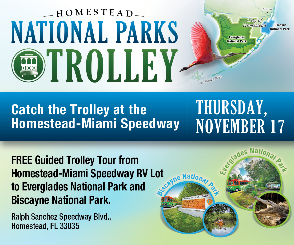 National Parks Trolley Special Service