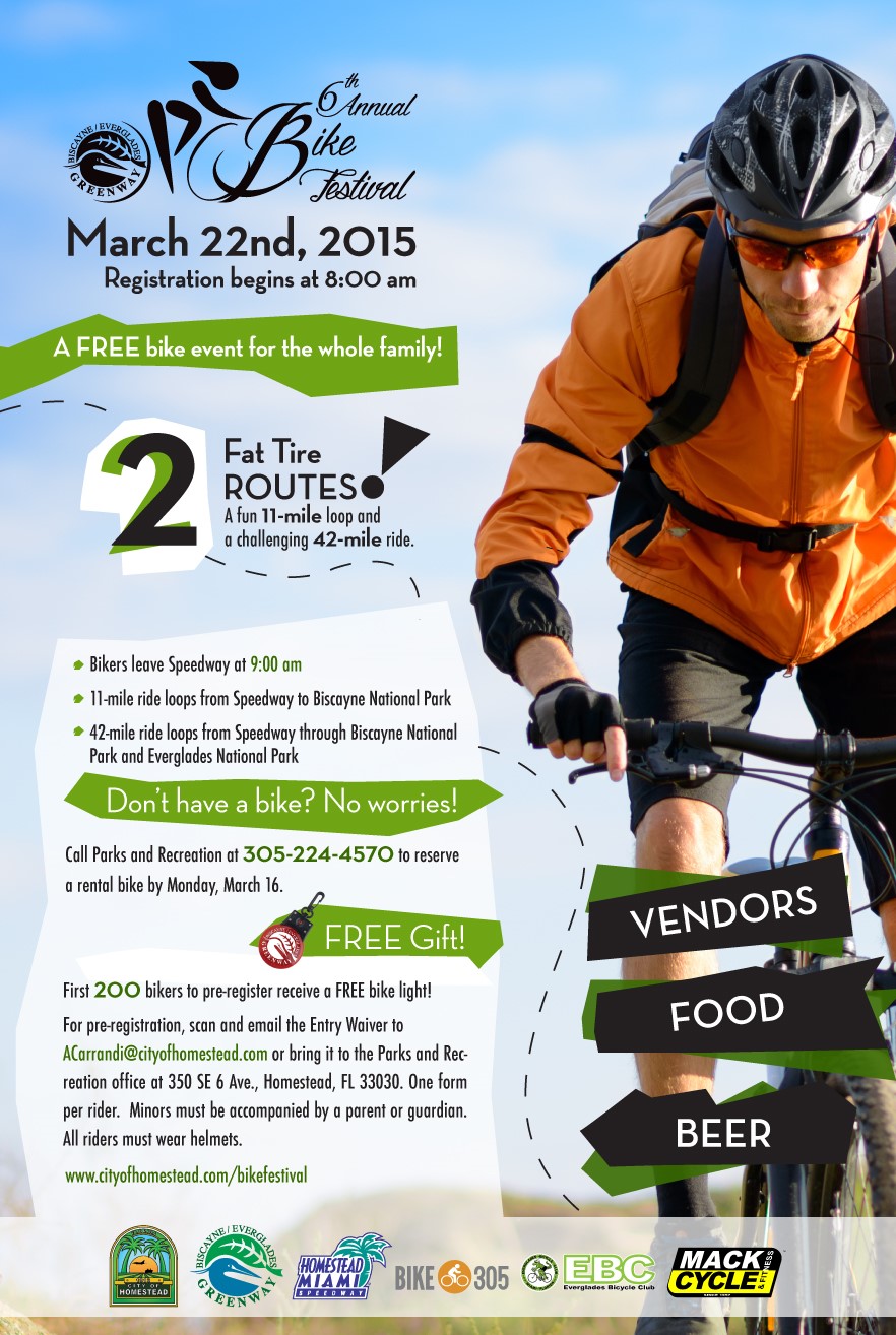 Biscayne-Everglades Greenway Bike Festival