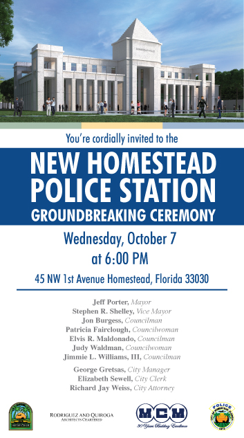 Police Station Groundbreaking