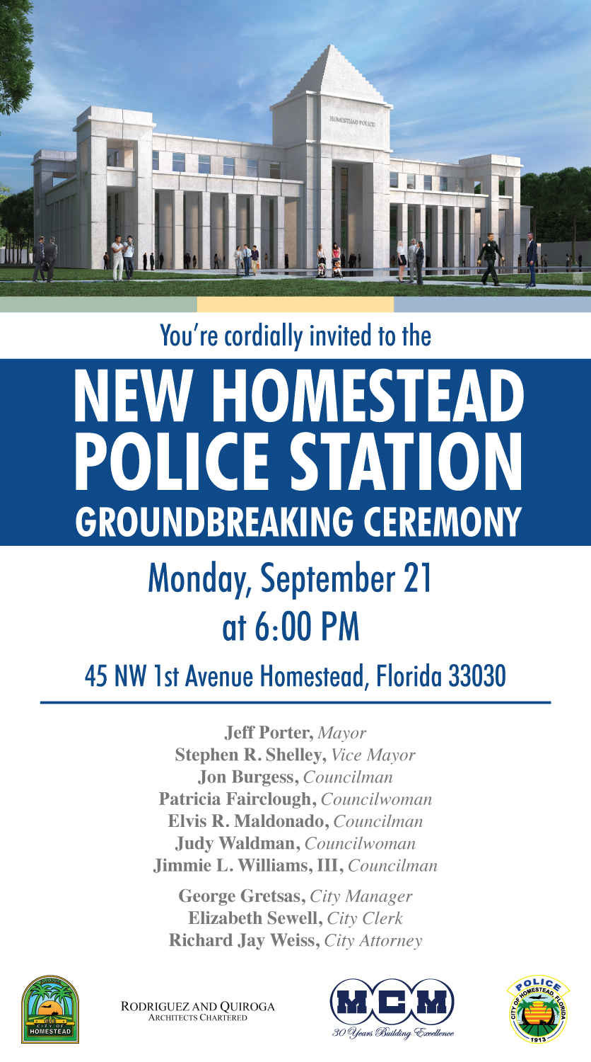 New Police Station Groundbreaking